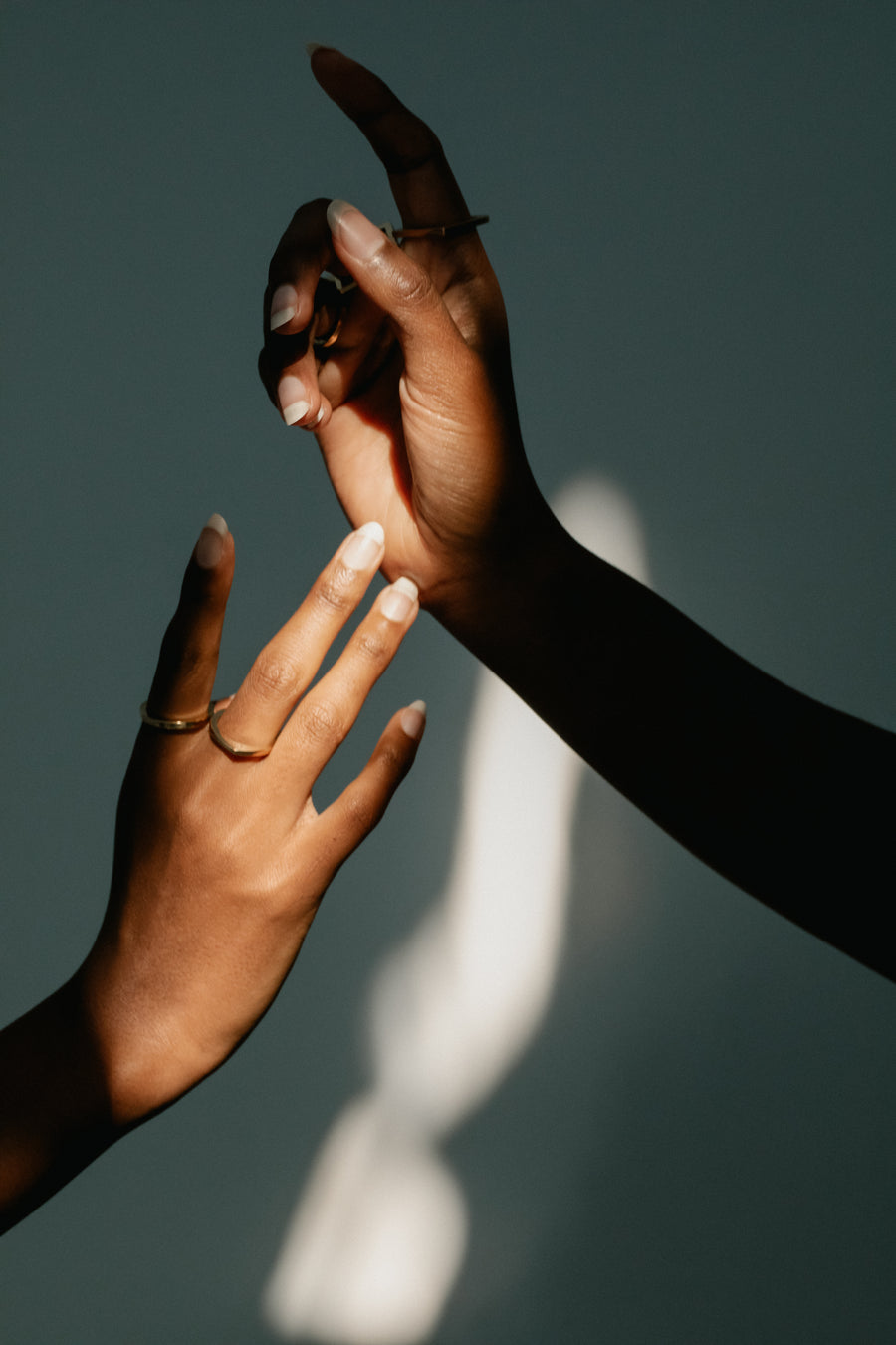 TEARDROP GOLD RING